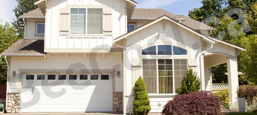 average suburban home with large windows to be tinted.