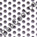 Perforated film for graphics