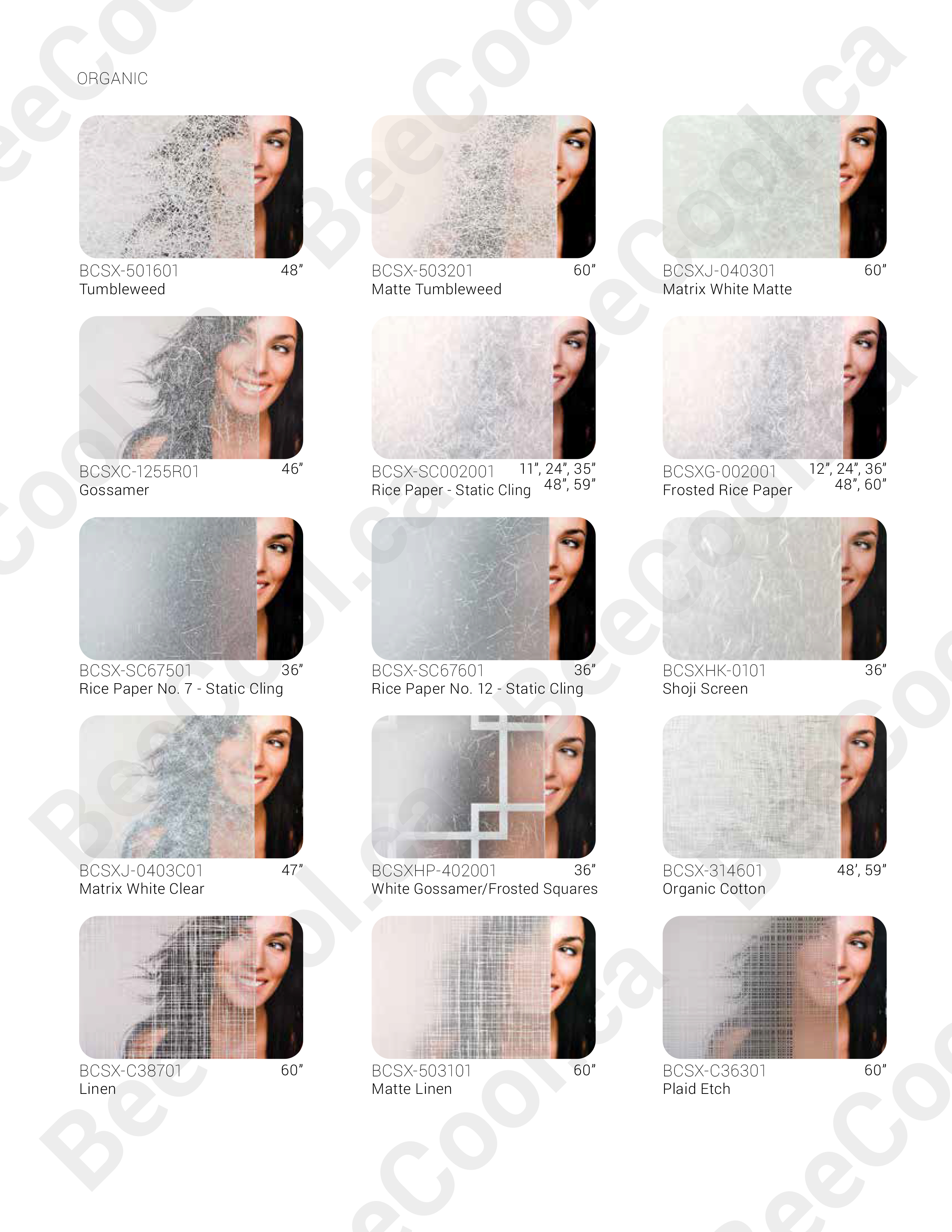 Edmonton South Bee Cools decorative film catalogue image 30