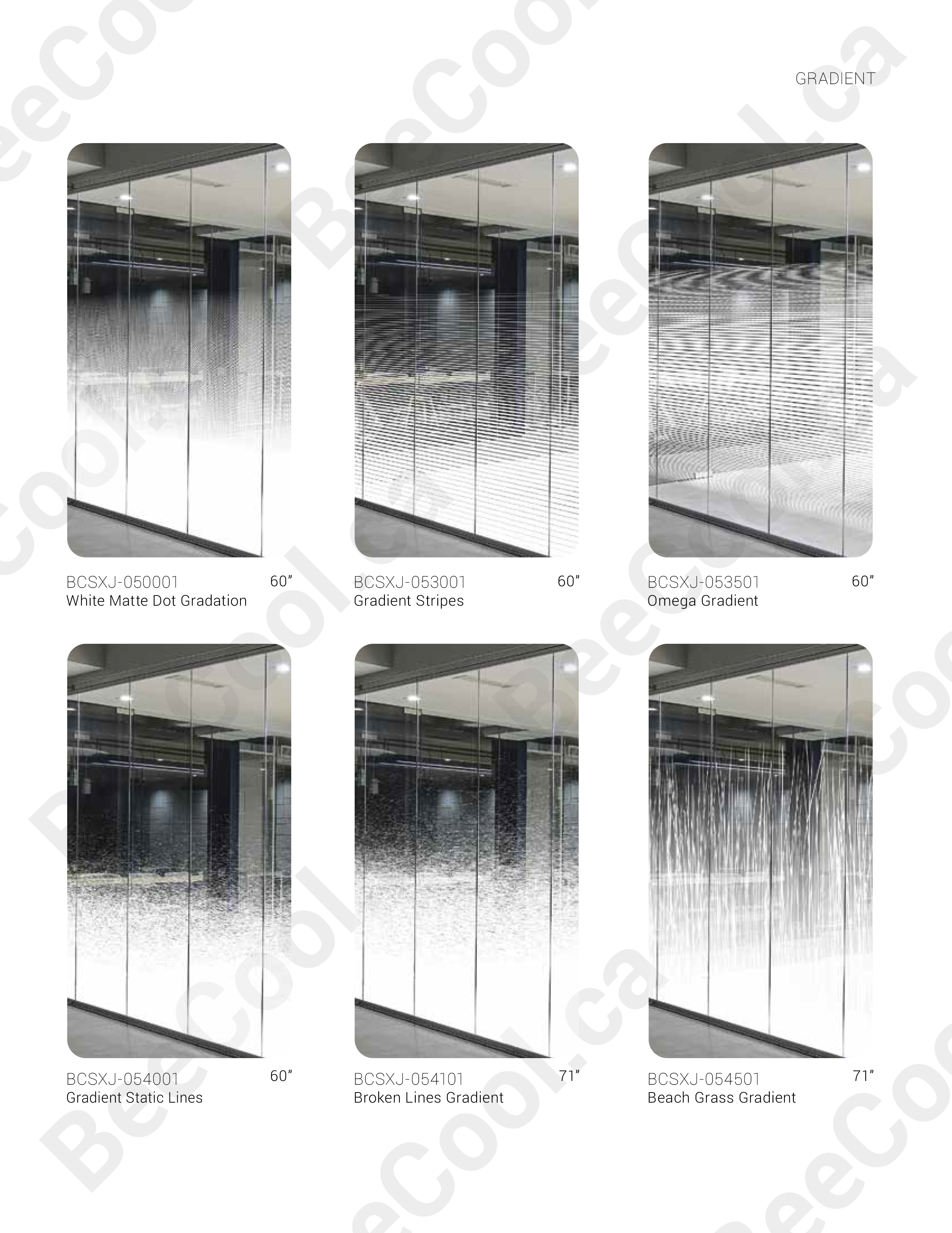 Edmonton South Bee Cools decorative film catalogue image 47