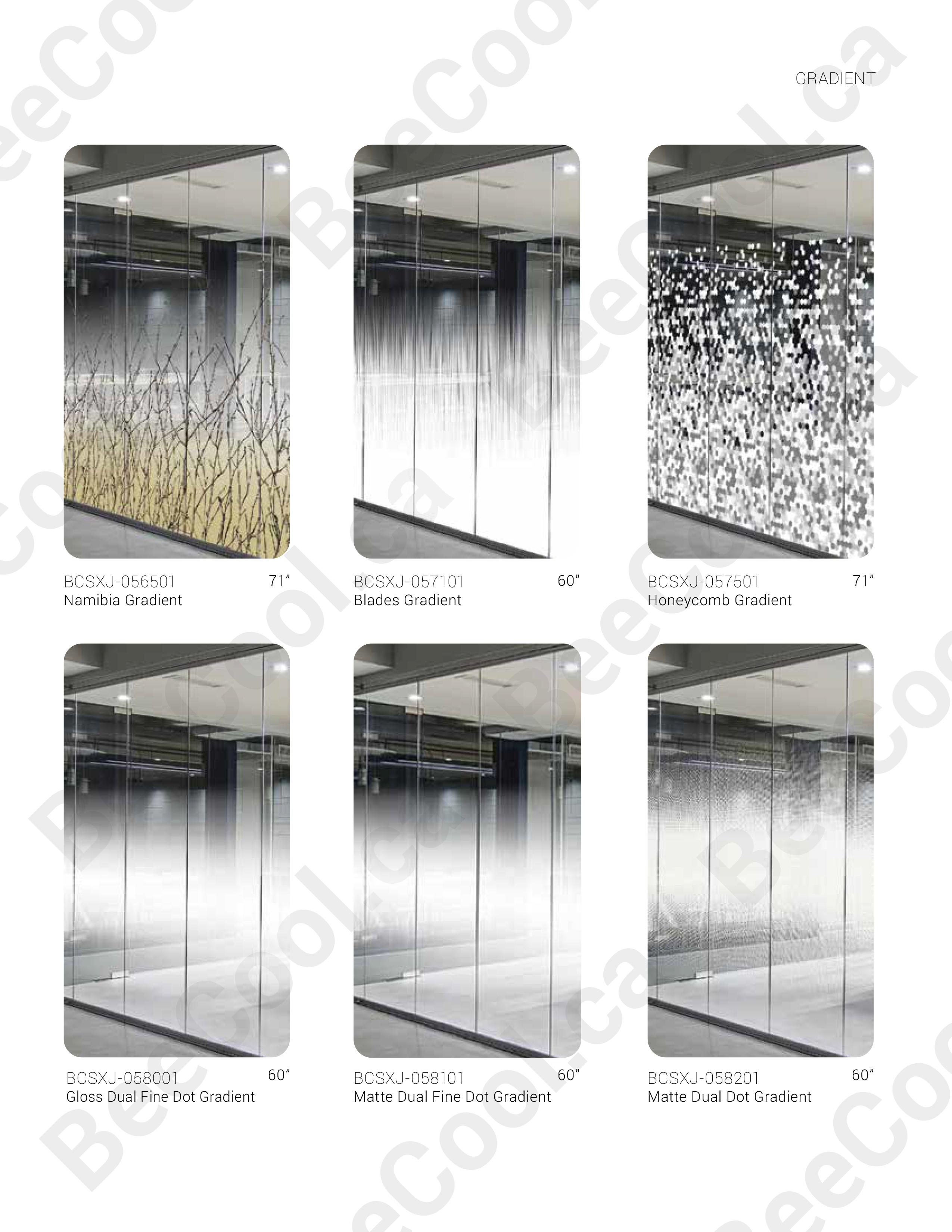 Edmonton South Bee Cools decorative film catalogue image 49