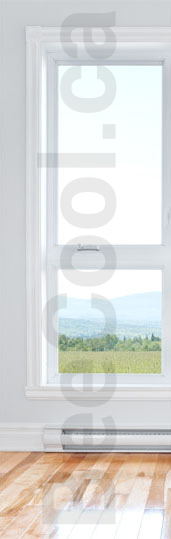 Bee Cool Glass Coatings Before use Sun Heat and Glare Control film products Edmonton South.