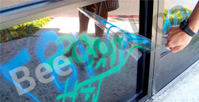 Red Deer Anti Graffiti Glass Coatings Window Film