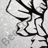 Red Deer Bee Cool Frosted Crystal Window Frosting