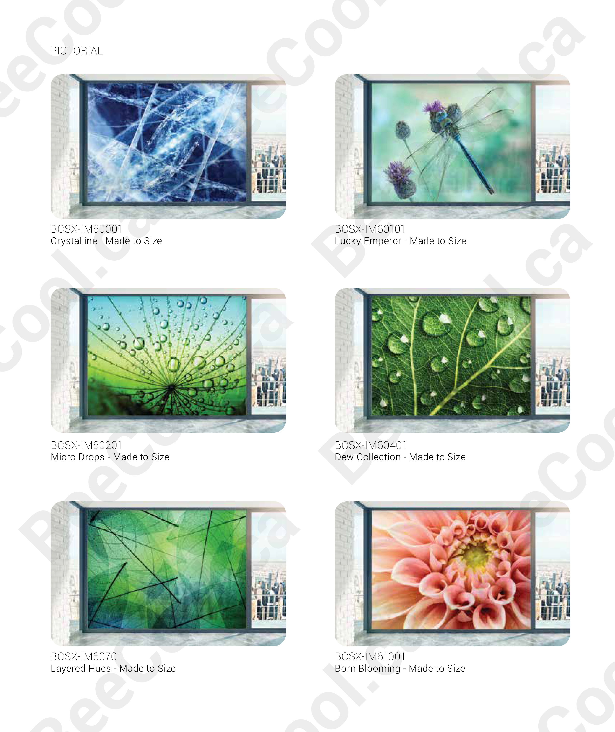Spruce Grove Bee Cools decorative film catalogue image 62